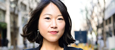 Finance Growth up close image of woman